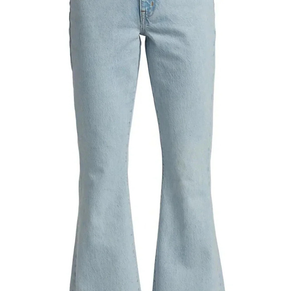 SLVRLAKE High and Dry Light Wash Indiana Flare Leg Jeans Size 31 - Picture 4 of 11